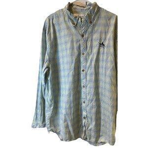 Men's Guy Harvey Botton Down Long Sleeve Shirt - Size XL